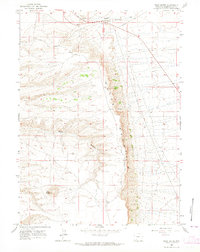 Pilot Butte 1961 topographic map thumbnail