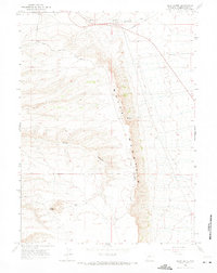 Pilot Butte 1961 topographic map thumbnail