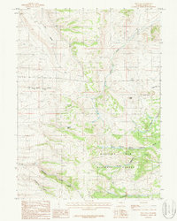 Pilot Hill 1987 topographic map thumbnail