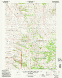 Pilot Hill 1992 topographic map thumbnail
