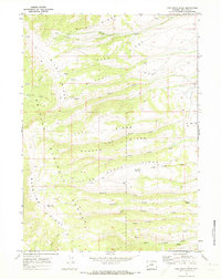 Pine Grove Ridge 1969 topographic map preview