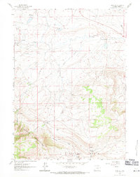Pine Hill 1961 topographic map thumbnail