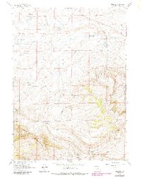 Pine Hill 1961 topographic map thumbnail