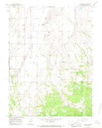 Pine Knoll 1965 topographic map thumbnail
