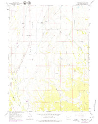 Pine Knoll 1965 topographic map thumbnail