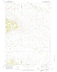 Piney Canyon NE 1971 topographic map thumbnail