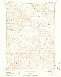 Poison Spider 1951 topographic map thumbnail