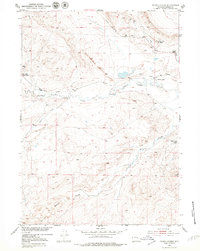 Poison Spider 1951 topographic map thumbnail