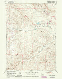 Poison Spider 1951 topographic map thumbnail