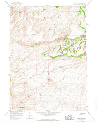 Potato Butte 1965 topographic map thumbnail