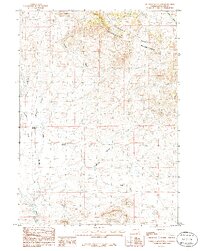 Prospect Mountains 1986 topographic map thumbnail