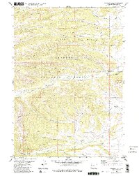 Prospect Peak 1980 topographic map thumbnail