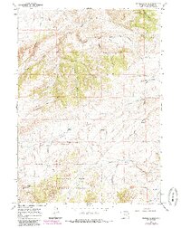 Protsmans Knob 1964 topographic map thumbnail