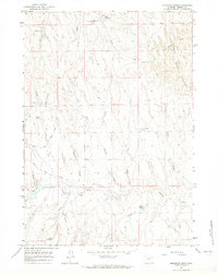 Provence Ranch 1961 topographic map thumbnail