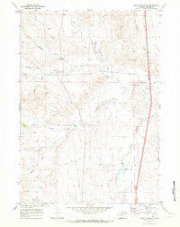 Purdy Reservoir 1970 topographic map thumbnail