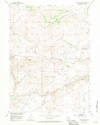 Radium Springs 1953 topographic map thumbnail