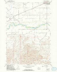Ralston 1967 topographic map thumbnail