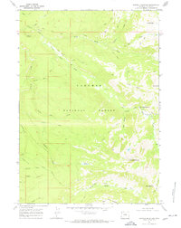 Rammel Mountain topographic map thumbnail