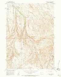 Rathbun Ranch 1957 topographic map thumbnail
