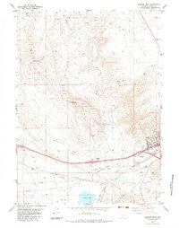 Rawlins Peak 1983 topographic map thumbnail