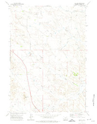 Recluse 1971 topographic map thumbnail