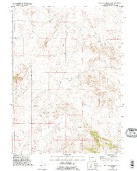 Red Cloud Creek West 1990 topographic map thumbnail