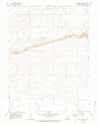 Red Desert SW 1970 topographic map thumbnail