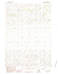 Red Hill 1984 topographic map thumbnail