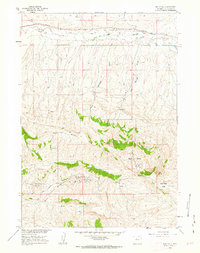 Red Hole 1960 topographic map thumbnail