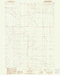 Red Lake SE 1988 topographic map thumbnail