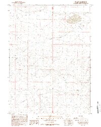 Red Lake SW 1988 topographic map thumbnail