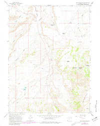 Reed Reservoir 1964 topographic map thumbnail