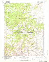 Reese Mountain 1968 topographic map thumbnail
