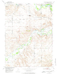 Register Cliff 1950 topographic map thumbnail