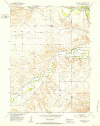 Register Cliff 1952 topographic map thumbnail