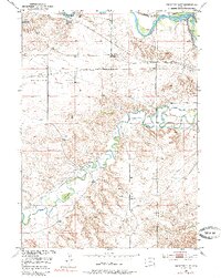 Register Cliff 1950 topographic map thumbnail