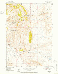 Reid Canyon 1951 topographic map thumbnail