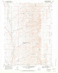 Reliance 1968 topographic map thumbnail