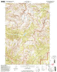 Rendezvous Peak 1996 topographic map thumbnail