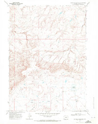 Reynolds Reservoir 1968 topographic map thumbnail