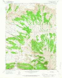 Richards Gap 1963 topographic map thumbnail