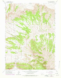 Richards Gap 1963 topographic map thumbnail