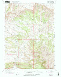 Richards Gap 1963 topographic map thumbnail