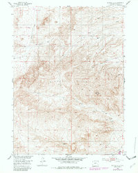 Richeau Hills 1953 topographic map thumbnail