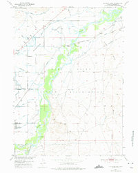 Riverton East 1950 topographic map thumbnail