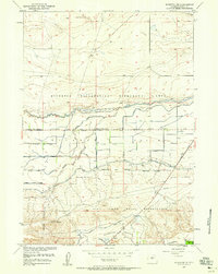 Riverton NE 1957 topographic map thumbnail