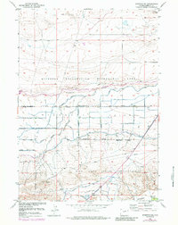 Riverton NE 1957 topographic map thumbnail