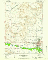 Riverton West 1959 topographic map thumbnail