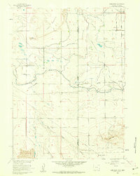Robb Draw 1960 topographic map thumbnail