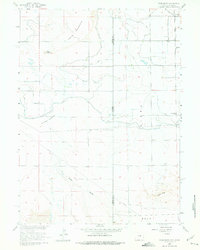 Robb Draw 1960 topographic map thumbnail